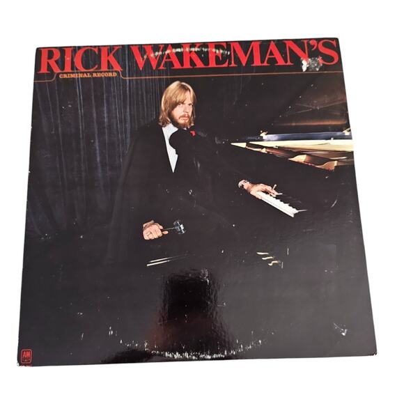 Rick Wakeman's Criminal Record [1978] Vinyl LP Instrumental Prog Rock Choral - Picture 1 of 3